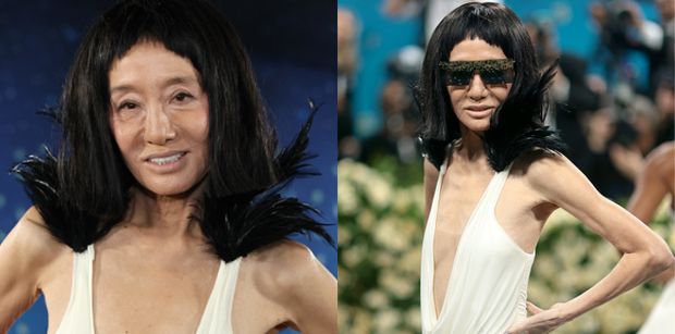 76-letnia Vera Wang z olbrzymim dekoltem i nową fryzurą na MET Gali. Ikona?