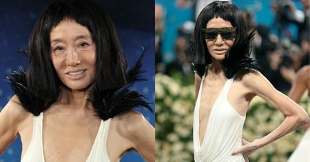76-letnia Vera Wang z olbrzymim dekoltem i nową fryzurą na MET Gali. Ikona?