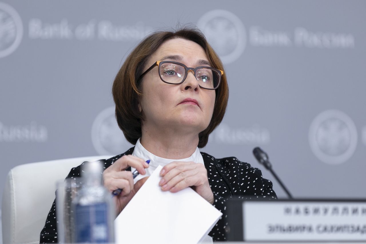 Elwira Nabiullina, the president of the Central Bank of the Russian Federation