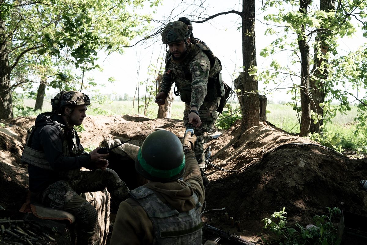 Ukraińscy żołnierze odnoszą sukcesy na froncie