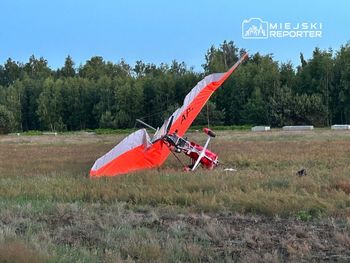 Motolotnia runęła na ziemię. Interweniował śmigłowiec LPR
