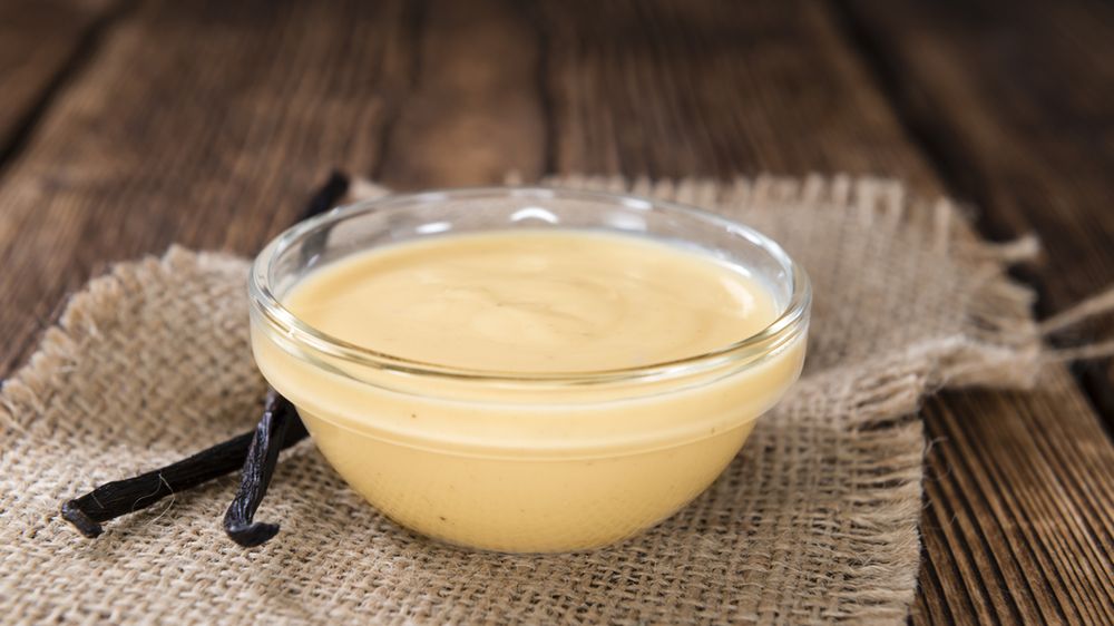 Budyń waniliowy w proszku z dodatkiem oleju