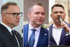 Duda liderem zaufania. Tuż za nim Nawrocki i Mentzen