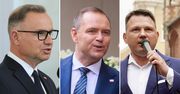 Duda liderem zaufania. Tuż za nim Nawrocki i Mentzen