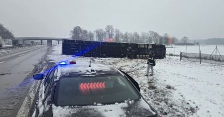 Utrudnienia na autostradzie A4. Komunikat służb