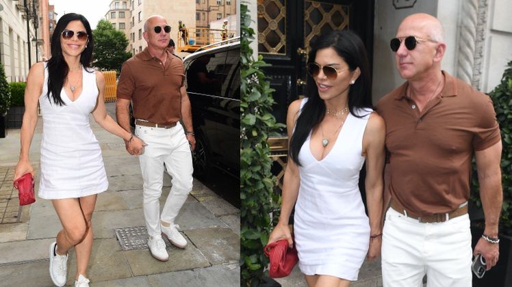 Jeff Bezos idzie z ukochaną na lancz