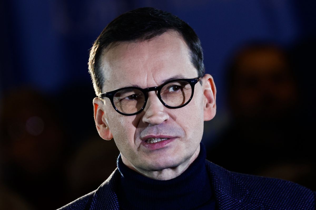 FMateusz Morawiecki (Photo by Jakub Porzycki/NurPhoto via Getty Images)