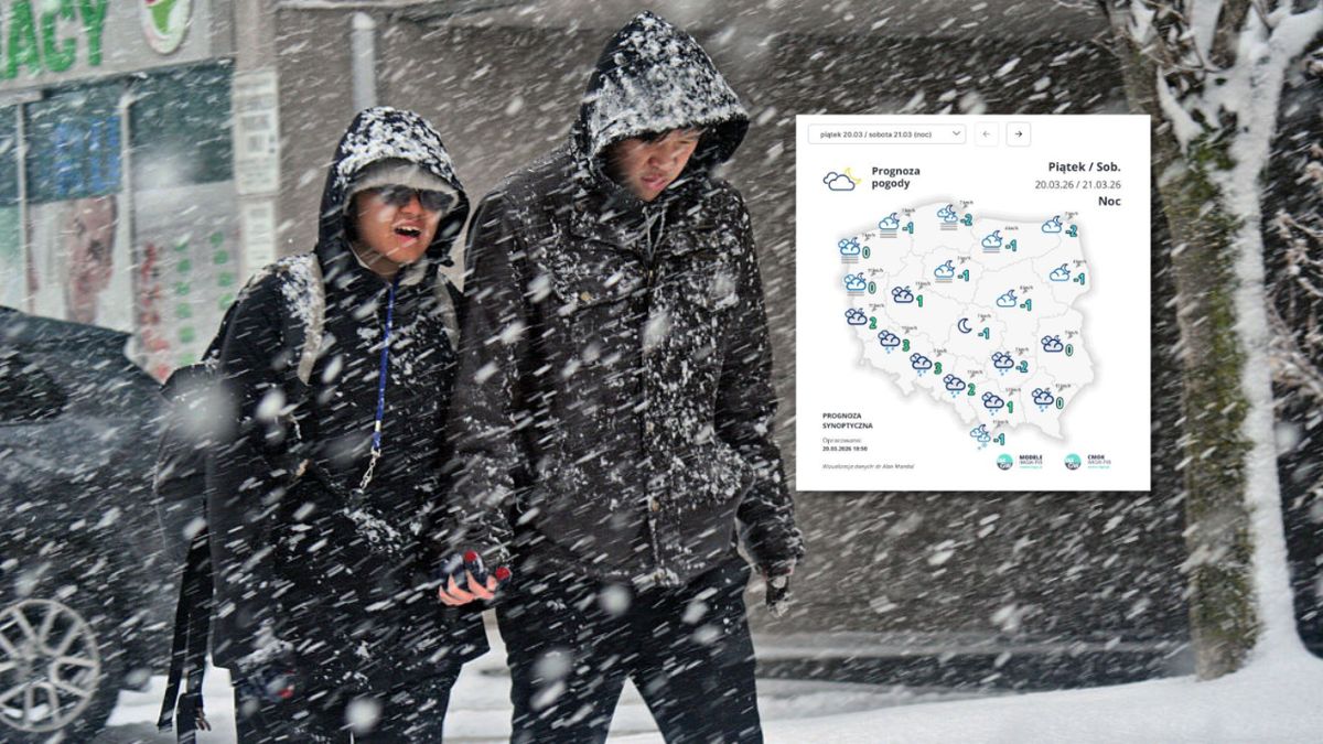 Atak zimy już w najbliższej nocy.