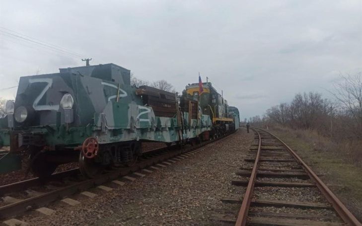 Doniesienia o wykorzystaniu przez Rosjan pociągów pancernych w wojnie z Ukrainą pojawiły się już w marcu 