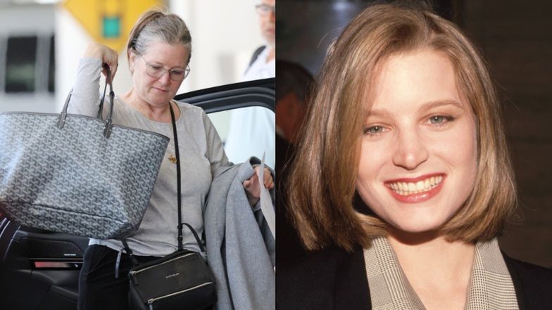 62-letnia Bridget Fonda przyjechała na lotnisko