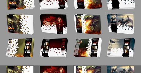 Wiedźmińskie... puzzle. Nie tylko dla miłośników kształtów Triss Merigold