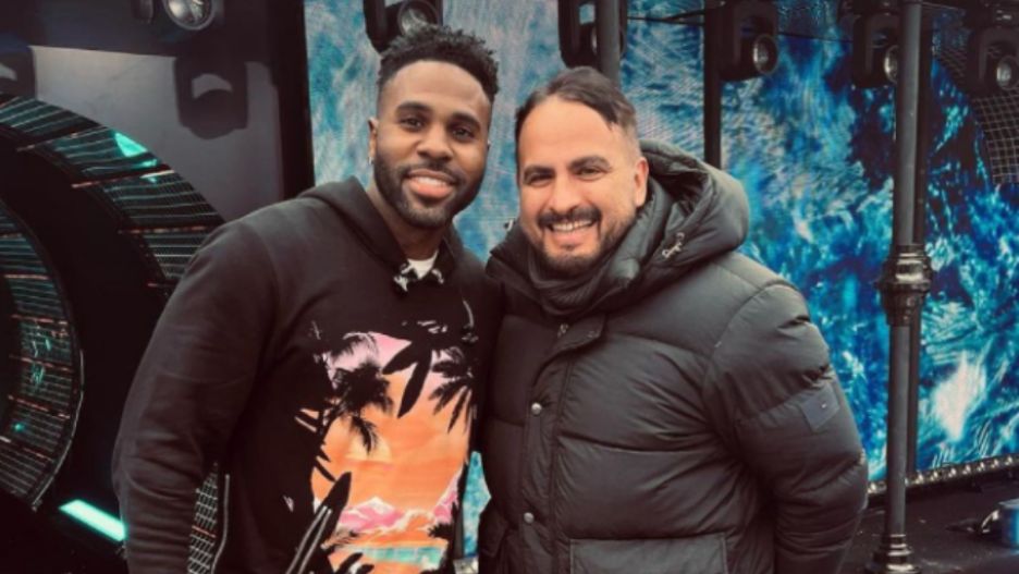 Jason Derulo i Agustin Egurrola w Zakopanem