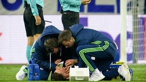 Wstrząs mózgu, uraz szczęki, wymioty. Koszmarna kontuzja piłkarza Schalke