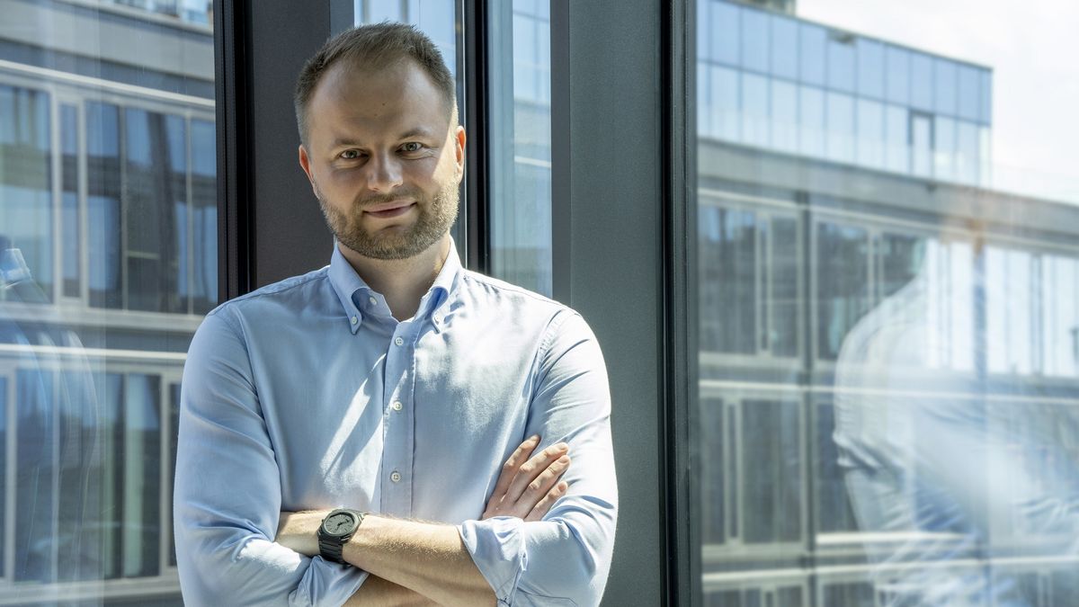 Karol Sadaj, szef Aion Banku na Polskę.