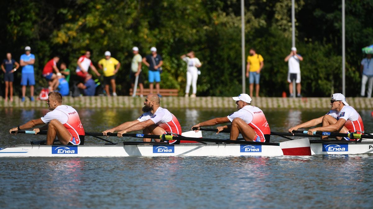 Na zdjęciu od lewej: Michał Szpakowski, Mikołaj Burda, Mateusz Wilangowski i Zbigniew Schodowski