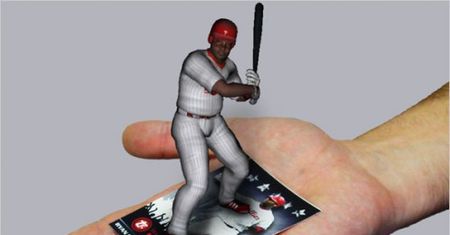Realistyczne karty kolekcjonerskie 3D jak prawdziwe figurki