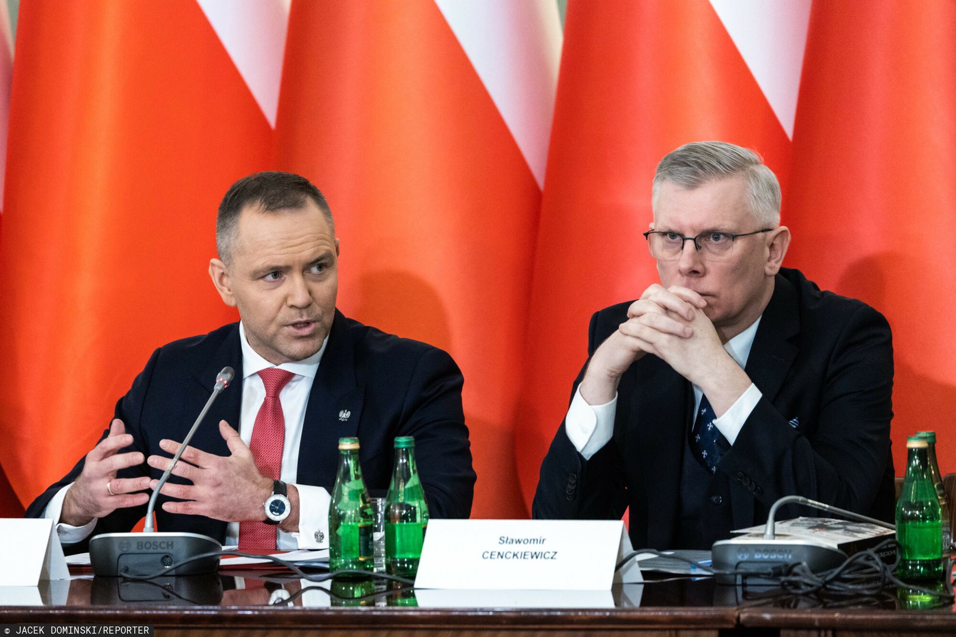 Prokuratura zajmie się Cenckiewiczem. W tle posiedzenie RBN u prezydenta