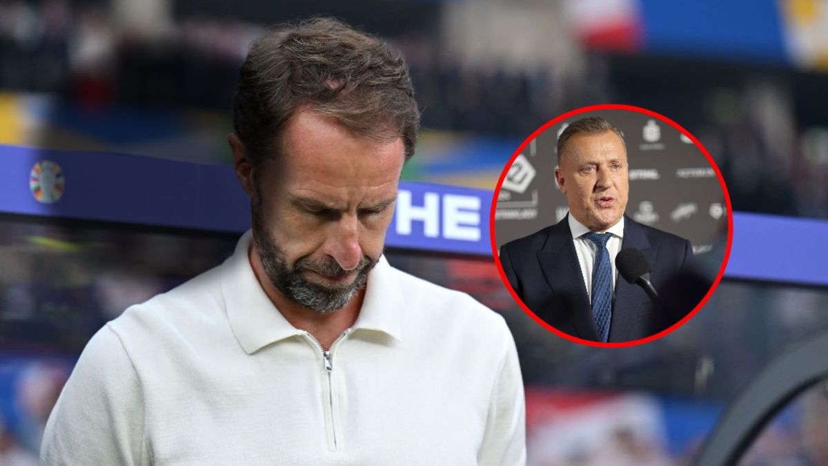 Getty Images / Dan Mullan/ WP SportoweFakty/Mateusz Czarnecki / Na zdjęciu: Gareth Southgate/ w ramce: Cezary Kulesza