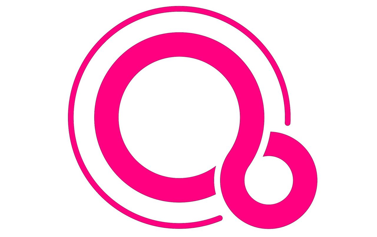 Logo systemu operacyjnego Google Fuschia