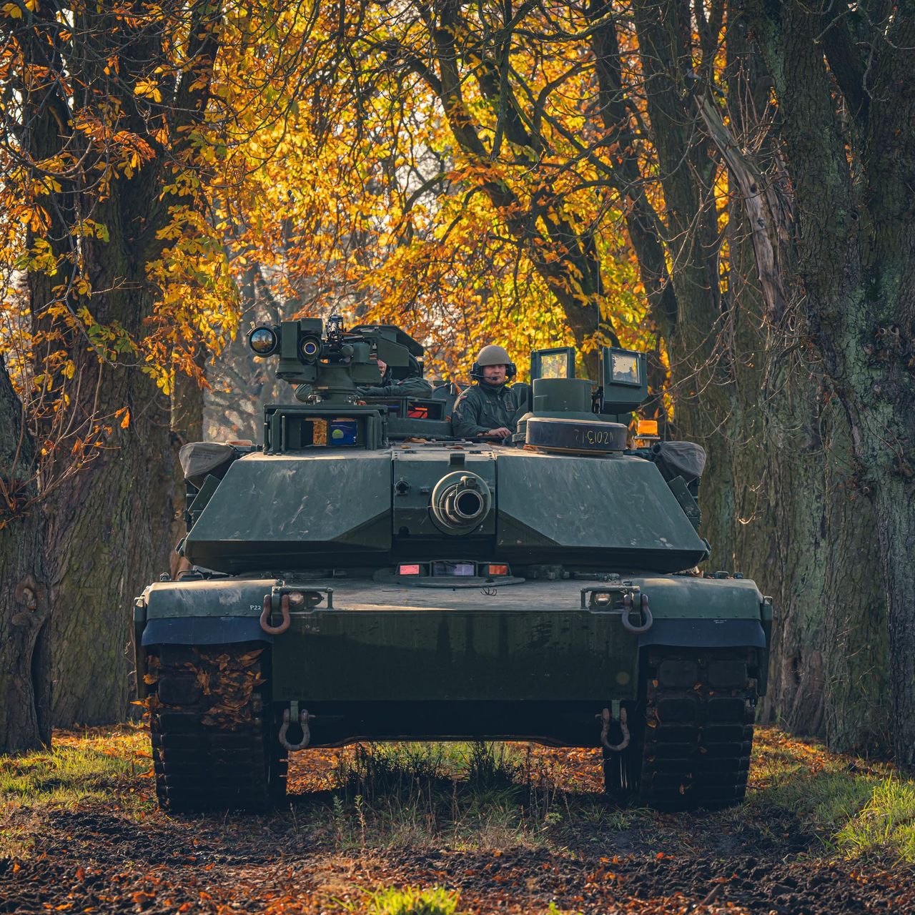 Abrams z 18 Dywizji Zmechanizowanej - zdjęcie ilustracyjne