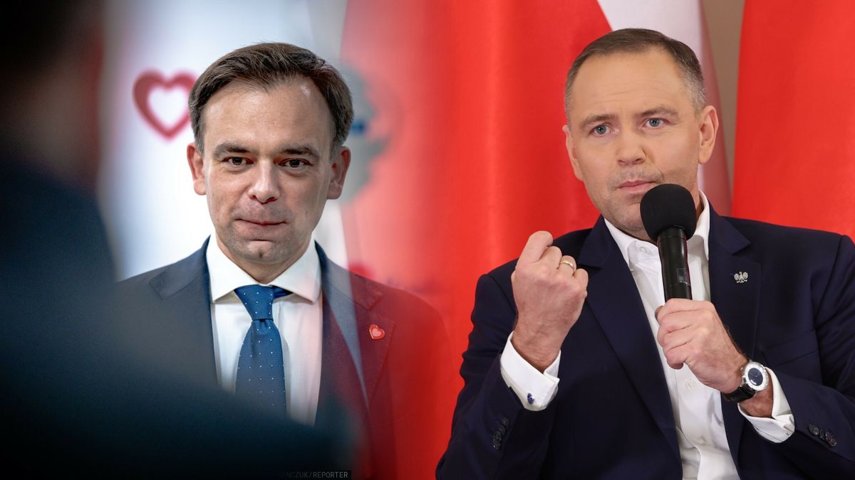 Minister Andrzej Domański zarzuca hipokryzję prezydentowi