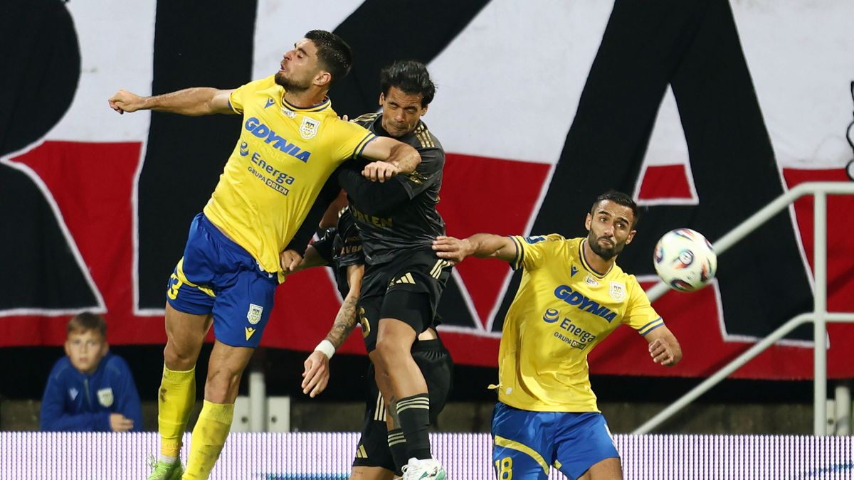 PAP / Piotr Matusewicz / Na zdjęciu: Arka Gdynia sensacyjnie pokonała Wisłę Płock