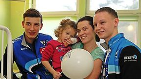 Wizyta żużlowców Fogo Unii Leszno w szpitalu
