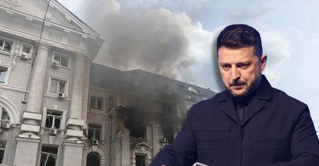 Atak w centrum Kijowa. Zełenski ujawnił plan odpowiedzi