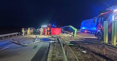 Tragiczny wypadek na A4. Autostrada zablokowana