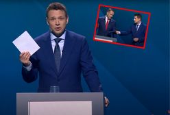 Tajemnicza koperta Trzaskowskiego. Wręczył ją Nawrockiemu