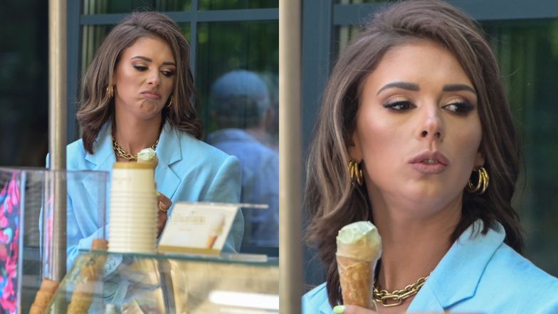 Klaudia Halejcio na lodach