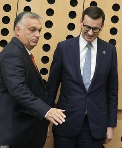 Seria epitetów pod adresem Morawieckiego i Orbana. "Prostackie metody"