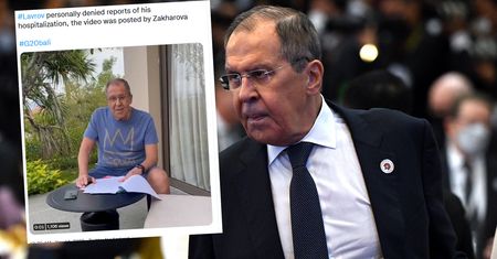 Sprzeczne informacje o Ławrowie. Pokazał się w nietypowym stroju