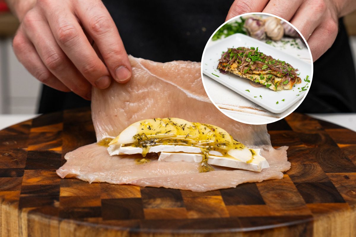 Wkładam kilka sprawdzonych składników do formy i gotowe. Resztę zostawiam piekarnikowi