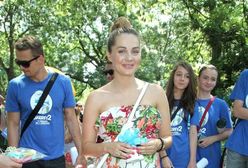 "Przyjaciółki": Małgorzata Socha z coraz większym brzuszkiem i bez makijażu!