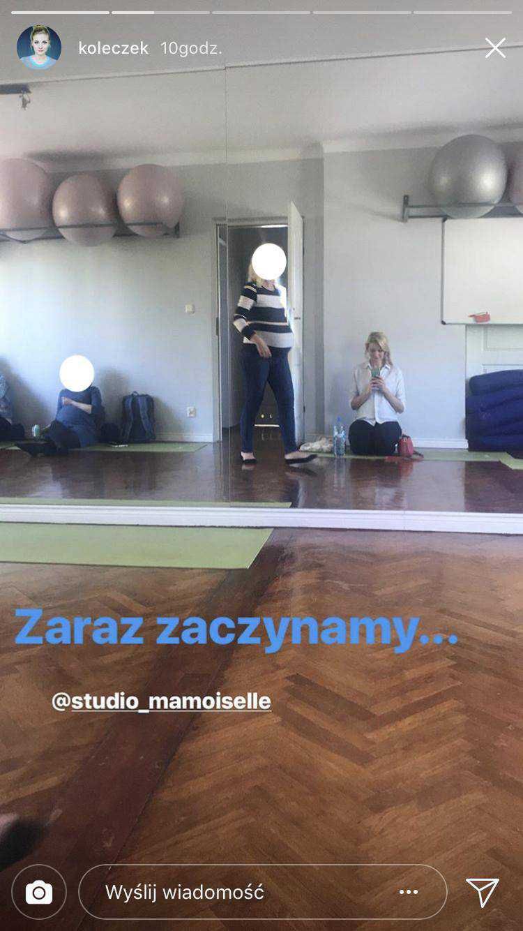 Katarzyna Kołeczek skarży się na macierzyństwo