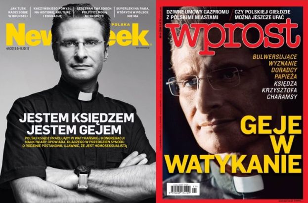 Ksiądz Charamsa CHCE BYĆ SŁAWNY? Obiecał "wywiady na wyłączność" "Newsweekowi" i "Wprost"...