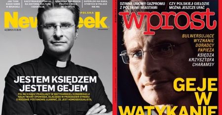 Ksiądz Charamsa CHCE BYĆ SŁAWNY? Obiecał "wywiady na wyłączność" "Newsweekowi" i "Wprost"...