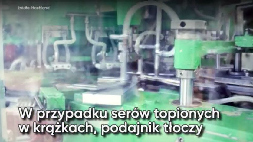 Zobacz, jak wygląda produkcja serka topionego 