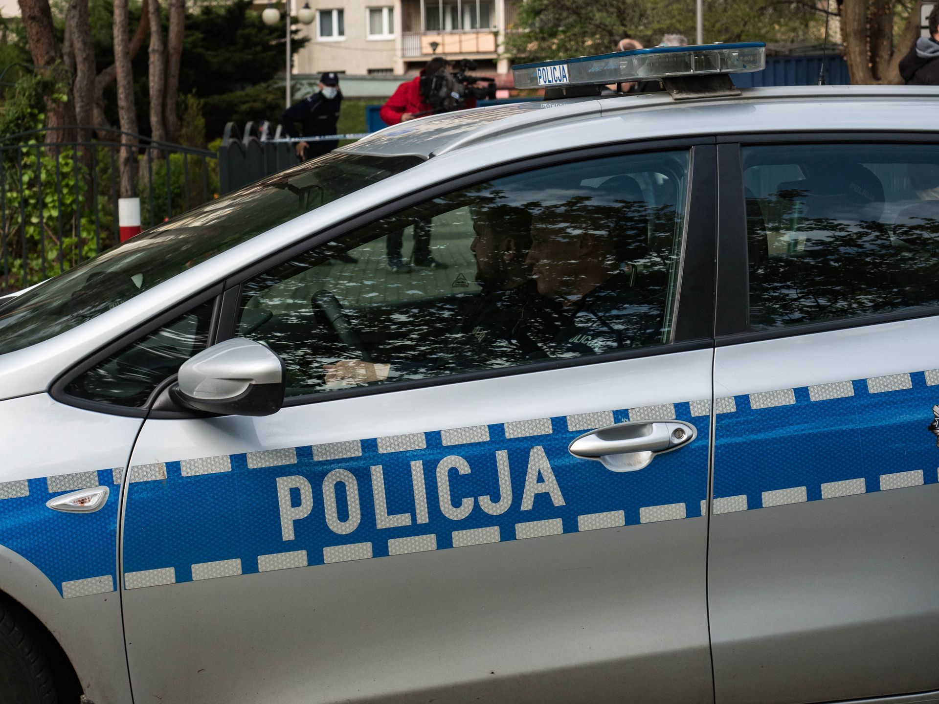 Warszawa Gocław Policja