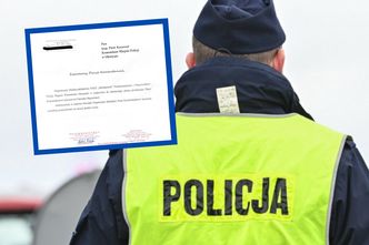 Kartony na pożegnanie. Policjanci zakpili z byłego komendanta