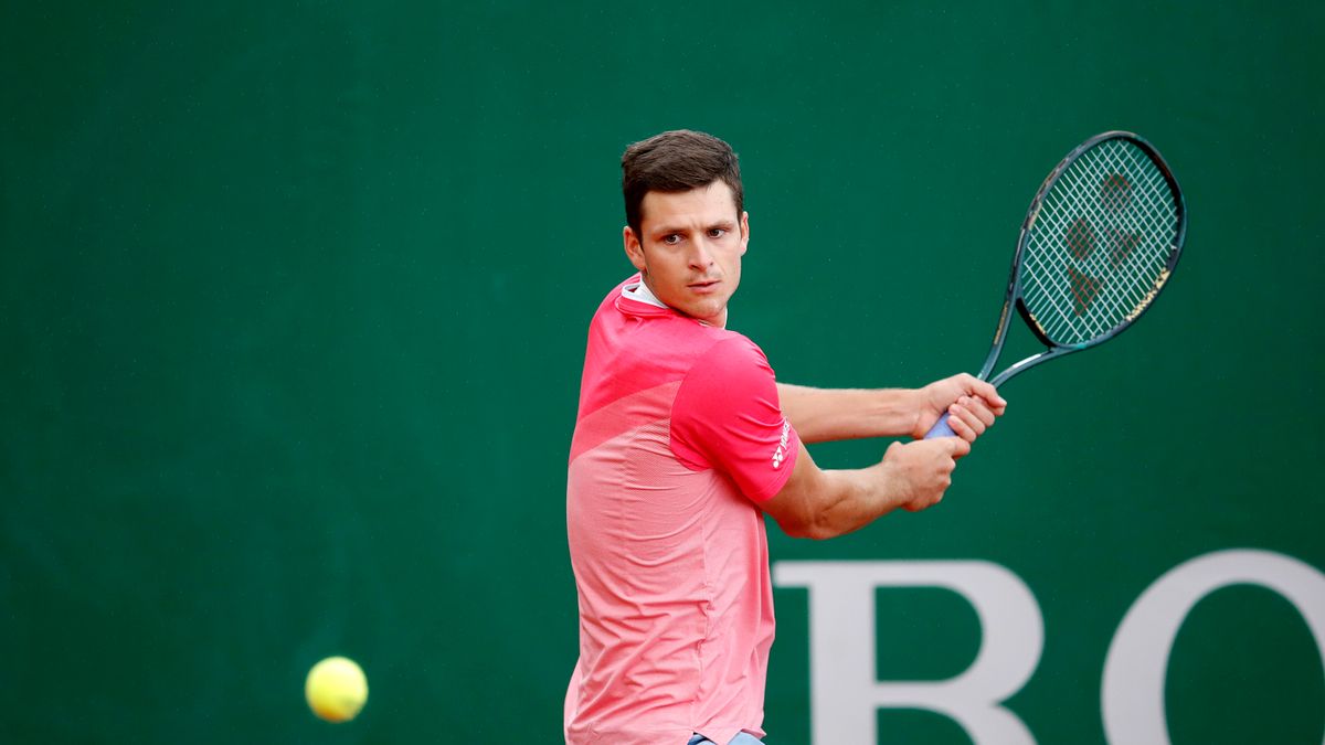 PAP/EPA / SEBASTIEN NOGIER / Na zdjęciu: Hubert Hurkacz