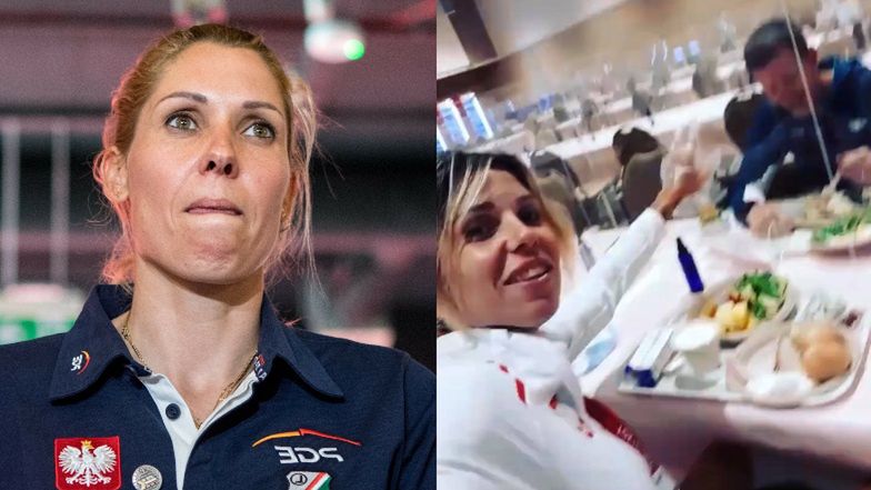 Zofia Klepacka kpi z warunków na stołówce olimpijskiej