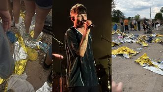 Internauci oburzeni SYFEM pozostawionym przez osoby kolejkujące na Łódź Summer Festival. "Wstyd!"