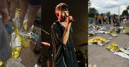 Internauci oburzeni SYFEM pozostawionym przez osoby kolejkujące na Łódź Summer Festival. "Wstyd!"