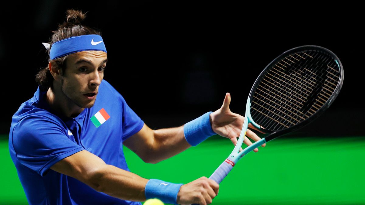 PAP/EPA / Daniel Perez / Na zdjęciu: Lorenzo Musetti