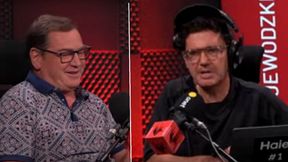 Tylko się zaśmiał. Urban krótko odpowiedział Wojewódzkiemu