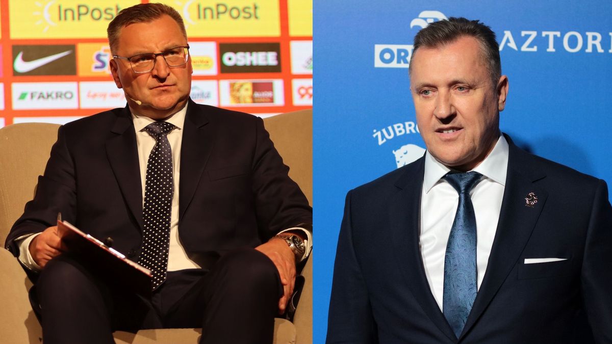 WP SportoweFakty / Mateusz Czarnecki / Na zdjęciu: Czesław Michniewicz i Cezary Kulesza