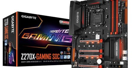 Gigabyte GA-Z270X-Gaming SOC - płyta do podkręcania procesorów Kaby Lake