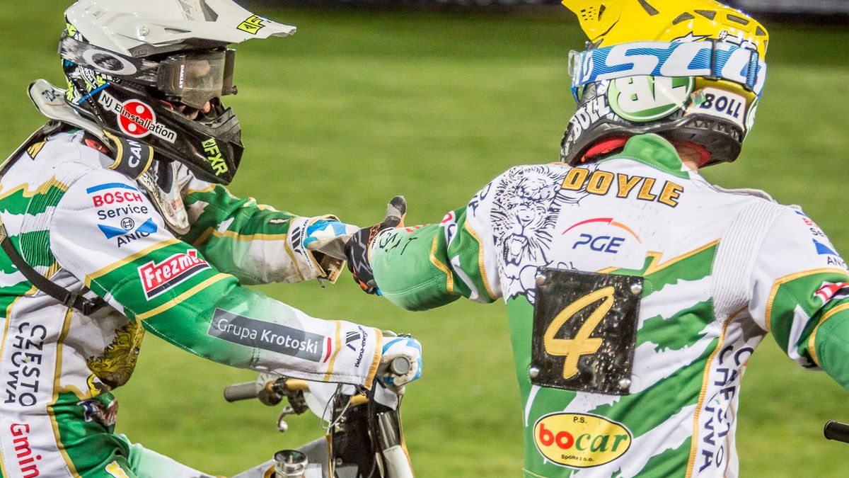 WP SportoweFakty / Michał Chęć / Na zdjęciu: Fredrik Lindgren (z lewej) i Jason Doyle
